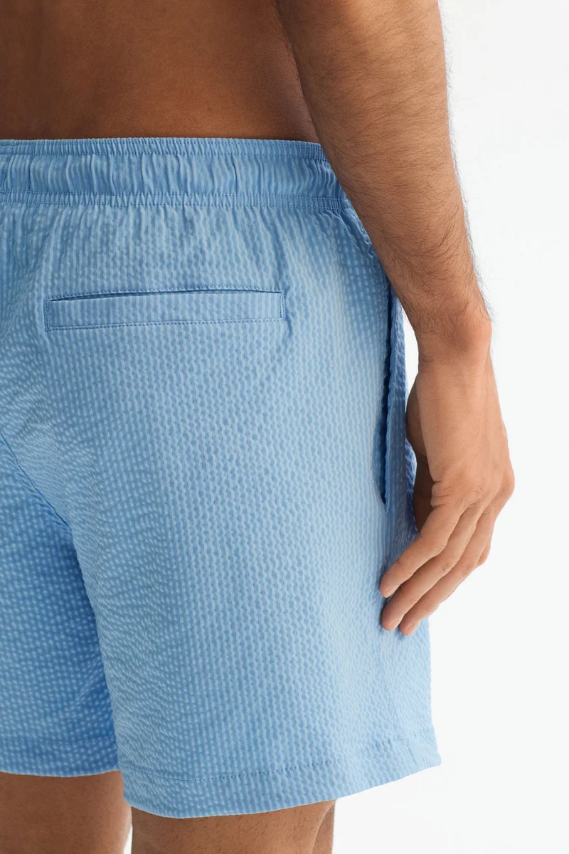 H&M  Seersucker swim shorts for Men | Best Price UAE